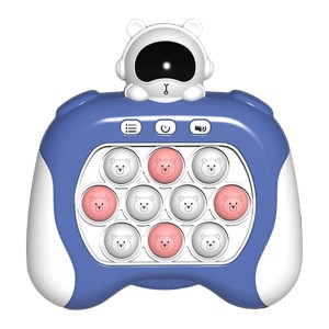 Gra zręcznościowa POP IT antystresowa  sensoryczna FAST PUSH elektryczna ćwiczenie reakcji PODŚWIETLENIE