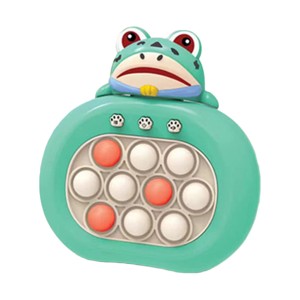 Gra zręcznościowa POP IT antystresowa  sensoryczna FAST PUSH elektryczna ćwiczenie reakcji PODŚWIETLENIE