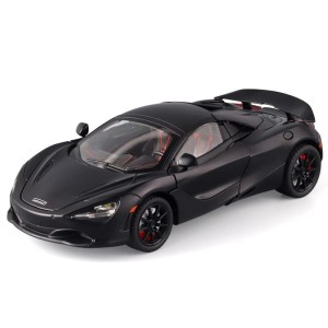 Model samochodu sportowego McLaren 720s skala 1:24 czarny