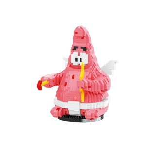 Klocki postacie Spongebob Patryk Rozgwiazda kreskówka zabawka dla dzieci