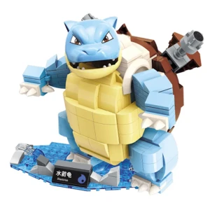 Klocki dla dzieci zabawka postać DUŻA figurka POKEMON Blastoise