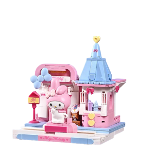 Zestaw klocki dla dzieci zabawka HELLO KITTY budowa miasta