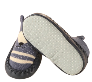 Urocze Skarpetki Dziecięce z Podeszwą Kapcie Domowe ANTYPOŚLIZGOWE