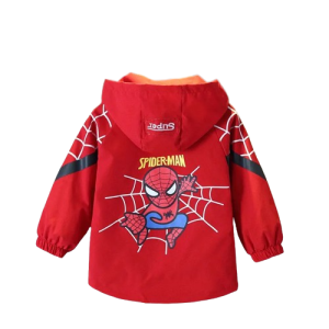 Jesienna Kurtka z kapturem dziecięca MARVEL SPIDERMAN