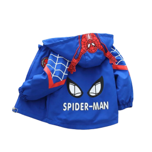 Jesienna Kurtka z kapturem dziecięca MARVEL SPIDERMAN