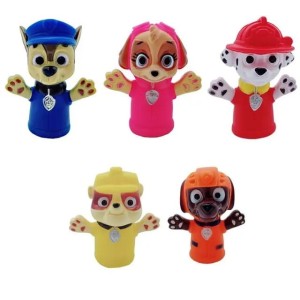 Zestaw zabawka dla dzieci PACYNKA na palce PSI PATROL figurki 5 szt