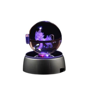 Lampka LED pokeball 3D dekoracja POKEMON anime LUXRAY