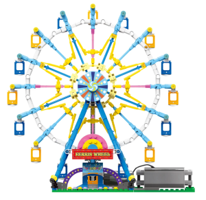 Zestaw CITY zabawka DLA DZIECI klocki FRIENDS wesołe miasteczko Diabelski Młyn 813 SZT.