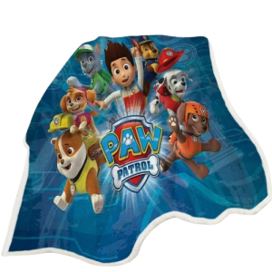 Koc polarowy dla dzieci PSI PATROL pleid