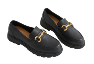 Buty ozdobne Damskie Mokasyny dla Kobiet LOFERSY Czarne roz. 35-40