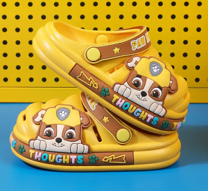 Klapki 3D PSI PATROL Antypoślizgowe dla dzieci UNISEX miękkie Sandałki