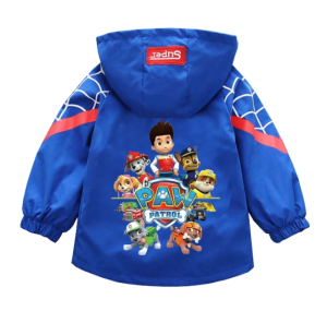  Jesienna Kurtka z kapturem dziecięca PSI PATROL niebieska MARSHALL