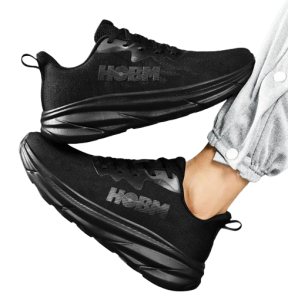 Buty do biegania UNISEX stylowe SNEAKERSY wygodne lekkie CZARNE