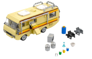 Klocki dla dzieci zestaw samochodu z serialu Breaking Bad kamper 