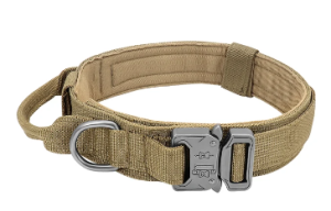 Obroża taktyczna bardzo wytrzymała dla dużych PSÓW solidna