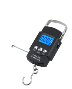 Automatyczna waga elektroniczna z wyświetlaczem LCD podświetlanym i miarą