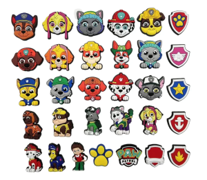 Przypinka akcesoria PSI PATROL piny ozdoba 31 szt.