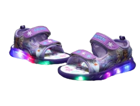 Sandałki dziecięce dla dziewczynki ELSA ze świecąca podeszwą KRAINA LODU rozm.21-30