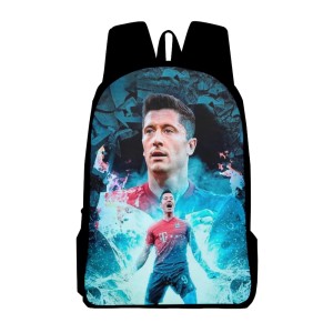 Plecak szkolny dla dzieci MESSI tornister LEWANDOWSKI torba FC BARCELONA