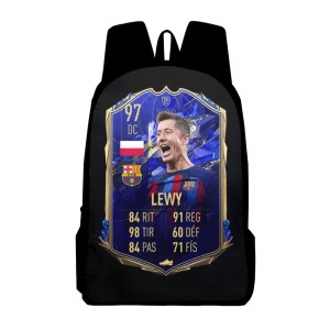 Plecak szkolny dla dzieci MESSI tornister LEWANDOWSKI torba FC BARCELONA
