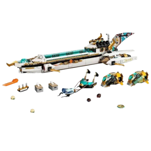 Zabawka Klocki Figurki Ninjago PŁYWAJĄCA PERŁA  1218szt