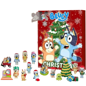 Zabawka dla dzieci Kalendarz Adwentowy BLUEY z figurkami