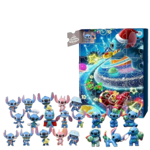 Zabawka dla dzieci Kalendarz Adwentowy DISNEY z figurkami STICH