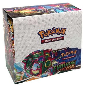 Karty POKEMON dla dzieci Booster Box Evolving Skies 324 szt