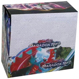 Karty POKEMON dla dzieci Booster Box Paradox Rift 324 szt