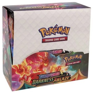 Karty POKEMON dla dzieci Booster Box Darkness Ablaze 324 szt