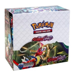 Karty POKEMON dla dzieci Booster Box Scarlet Violet 324 szt
