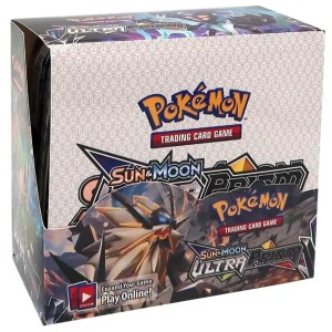 Karty POKEMON dla dzieci Booster Box Sun Moon Ultra Prism 324 szt