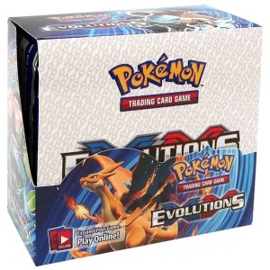 Karty POKEMON dla dzieci Booster Box Evolutions 324 szt