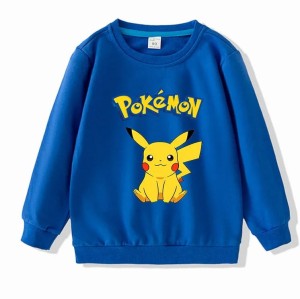 Bluza dziecięca 3D UNISEX crewneck POKEMON ubranie Pikachu