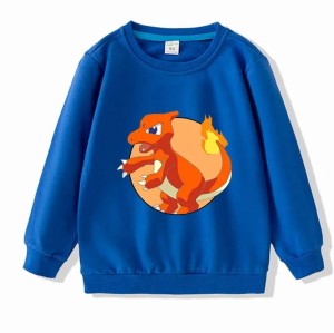 Bluza dziecięca 3D UNISEX crewneck POKEMON ubranie CHARIZARD