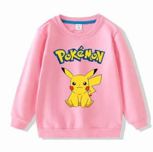 Bluza dziecięca 3D UNISEX crewneck POKEMON ubranie PIKACHU