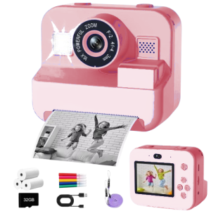 Aparat fotograficzny Polaroid dla dzieci z drukarką + karta 32 GB