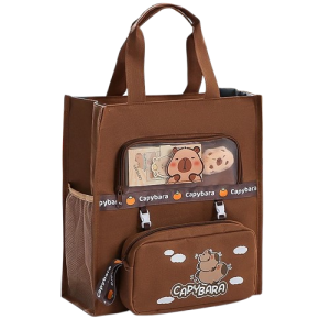 Torba do szkoły CAPYBARA płucienna torebka dla dzieci
