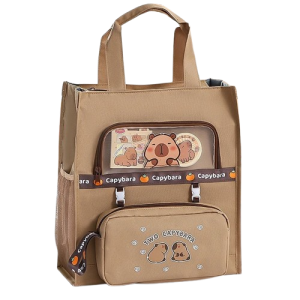 Torba do szkoły CAPYBARA płucienna torebka dla dzieci