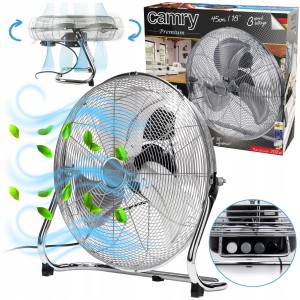 Wentylator Cyrkulator podłogowy 45cm