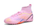Buty sportowe Różowe TURFY TF z Elastycznym Kołnierzem Skarpeta Lekkie
