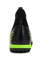 Buty Piłkarskie Cristiano Ronaldo Czarne Turfy TF z kołnierzem Skarpeta CR7