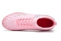 Buty Piłkarskie Cristiano Ronaldo Różowe Turfy TF z kołnierzem Skarpeta CR7