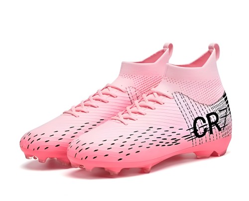 Buty piłkarskie CR7 korki FG z kołnierzem lekkie na naturalną murawe