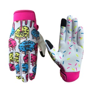 Rękawice ENDURO w pączki UNISEX rękawiczki rowerowe motocyklowe DONUT