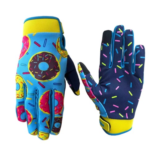 Rękawice ENDURO w pączki UNISEX rękawiczki rowerowe motocyklowe DONUT