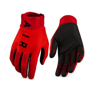  Rękawice Motocrossowe AIR enduro UNISEX rowerowe MTB Czerwone