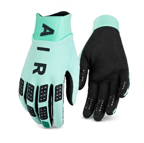 Rękawice Motocrossowe AIR enduro UNISEX rowerowe MTB Błękitne