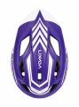 Kask Enduro LIXADA Full Face MTB  fioletowy design lekki 2w1