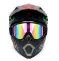 Kask Cross Motocrossowy zestaw Off-road design KLAUN + Gogle